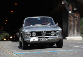 Alfa Romeo GTV 1750 (1969) - am Treffen italienischer Oldtimerautos Italiauto 2013