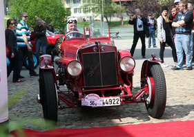 Alfa Romeo _RL Targa Florio (1924) - am Treffen italienischer Oldtimerautos Italiauto 2013