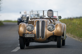 BMW 328 RS (1937) - am Start beim GP Suisse 2012 in der Kategorie Renn- und Sportwagen bis 1945 (Vorkriegswagen)
