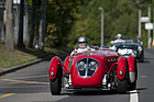 Healey Silverstone Typ E (1950) - am Start beim GP Suisse 2012 in der Kategorie Sport- und Tourenwagen 1946 - 1962