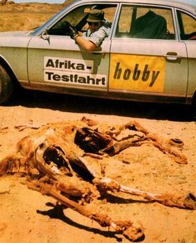 Abendteuerliche Geländefahrten auf Karawanenpfaden in der Sahara - NSU RO 80 kontra Citroën DS 21 im hobby Super-Test in Afrika Abendteuerliche Geländefahrten auf Karawanenpfaden in der Sahara - NSU RO 80 kontra Citroën DS 21 im hobby Super-Test in Afrika