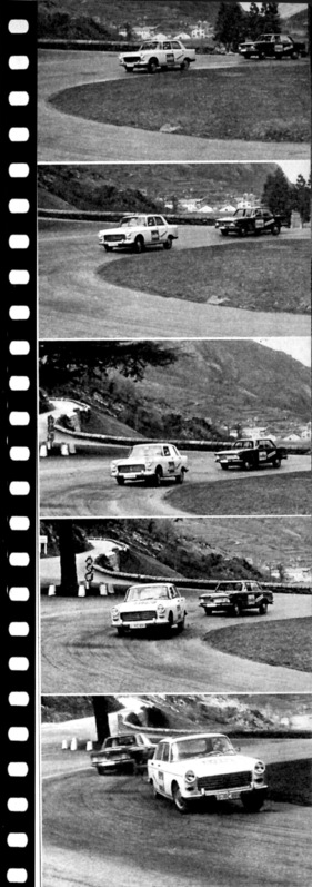 BWM 1500 kontra Peugeot 404 - die Testwagen beim Vergleich des Fahrverhaltens BWM 1500 kontra Peugeot 404 - die Testwagen beim Vergleich des Fahrverhaltens