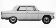 Peugeot 404 (1961) - Seitenansicht