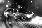 VW Golf GTI - Eklund quer unterwegs im VW Golf GTI bei der Rallye Monte Carlo 1980